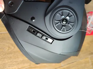 Casco modular abatible Talla L Negro Unisex