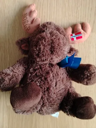 Peluche Alce Norvegese Norge