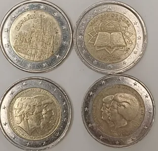 Intercambio monedas 2 euros
