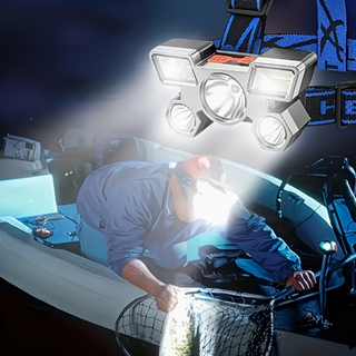 Linterna Frontal 5 Focos LED