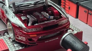 Maqueta Mazda Nissan Silvia s13 pandem  1:64