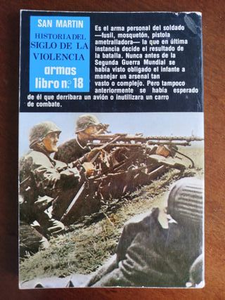 Armas de infantería, de John Weeks