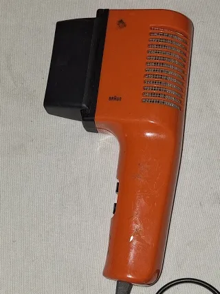 Secador Braun Vintage Años 70