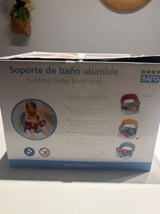 Soporte Baño Bebé Ducha Juguetes Patito