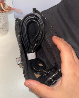 Bolso Bijou Brigitte Negro Tartán