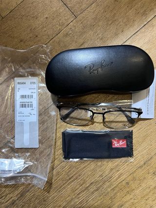 Armação Óculos Ray-Ban Preto Original