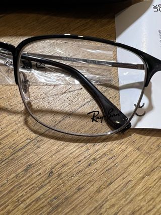 Armação Óculos Ray-Ban Preto Original