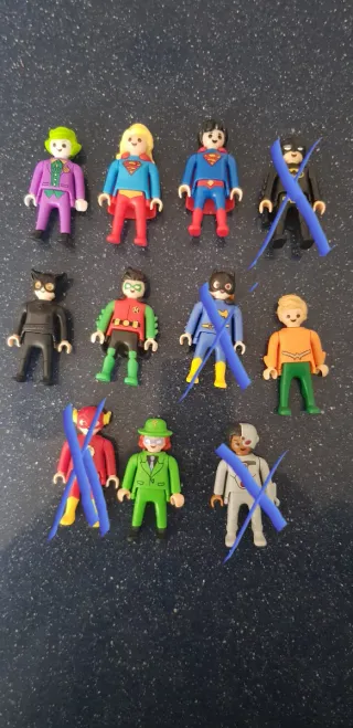 Figuras DC Playmobil Kinder Sorpresa