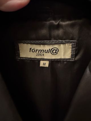 Americana de piel legítima