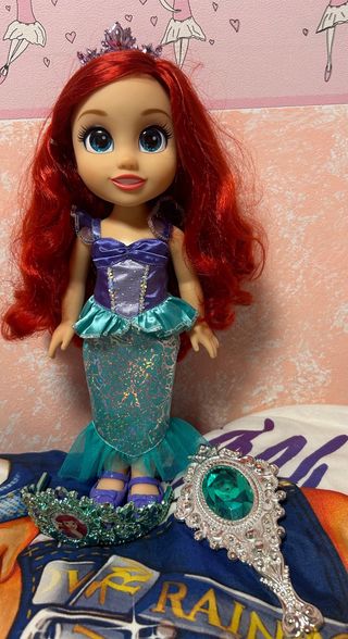 Muñeca Sirenita Ariel con Accesorios
