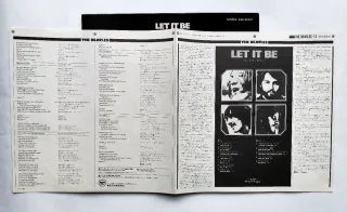 LP 1976 🇯🇵 THE BEATLES - LET IT BE