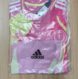 Camiseta Adidas Escocia 2025 Rosa y Amarilla