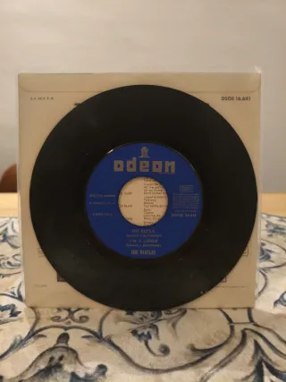 BEATLES ROCK AND ROLL MUSIC 7" DSOE 16.641 EX/EX