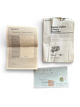 Sony DCR-VX1000E (con factura)+2 Baterías,mando...
