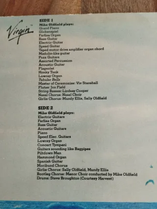 Vinilo Tubular Bells Mike Oldfield