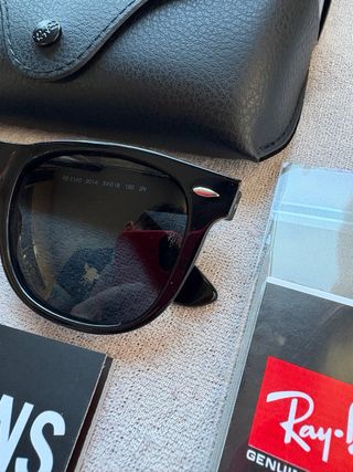 Gafas de Sol Ray-Ban Wayfarer Black/Grey size 54