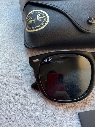 Gafas de Sol Ray-Ban Wayfarer Black/Grey size 54