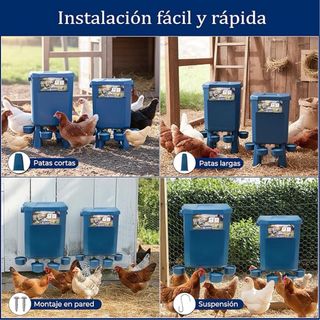 NUEVO! Bebedero Automático Gallinas 11L 7L