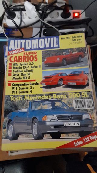Revista Automovil año 1990
