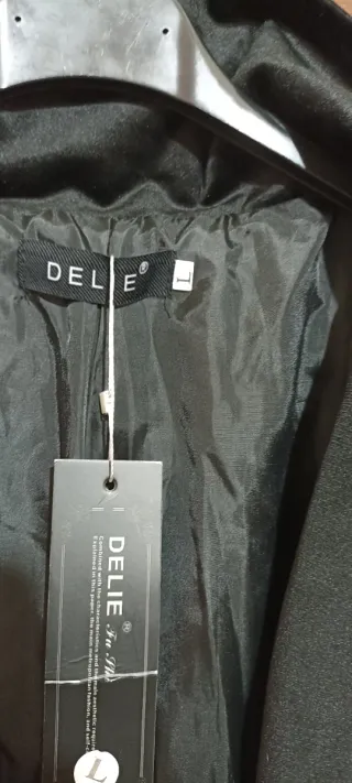 Giacca lunga Steampunk Gotica Nera