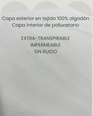 Funda colchón transpirable todas las medidas