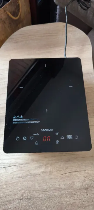 Placa Inducción Eléctrica Portátil Cecotec