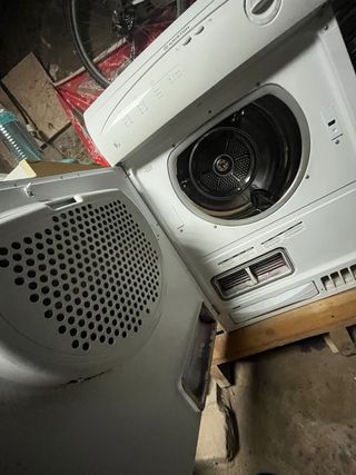 Secadora de ropa blanca