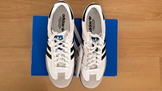 Adidas Samba OG Blancas Talla 45 1/3. Nuevas.