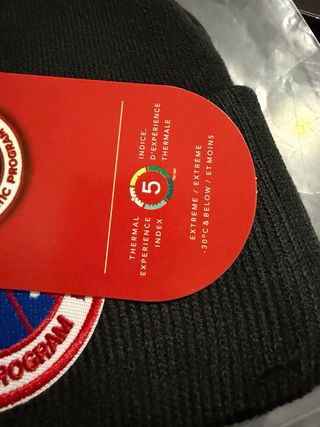 Berretto Canada Goose nero unisex