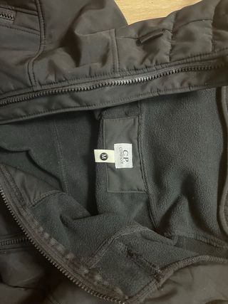 Chaqueta CP Company Negra con Gafas