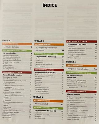 Pasaje 2. Lengua bachillerato