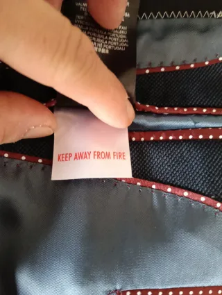 Americana hombre Azul marino