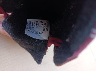 Talla 25 Botas de piel para niña