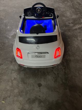 Coche eléctrico infantil Fiat 500