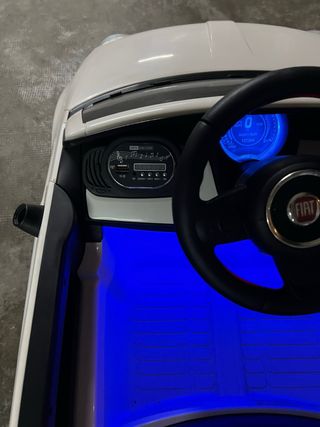 Coche eléctrico infantil Fiat 500