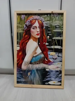 Mio Dipinto olio su tela applicata su tavola 60x40