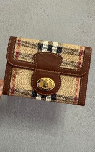 Cartera Burberry Nova Check Monograma