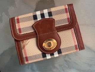 Cartera Burberry Nova Check Monograma