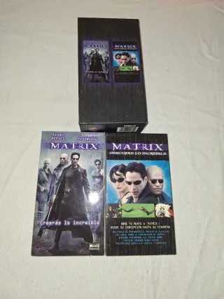 Lote 2 Películas VHS Matrix