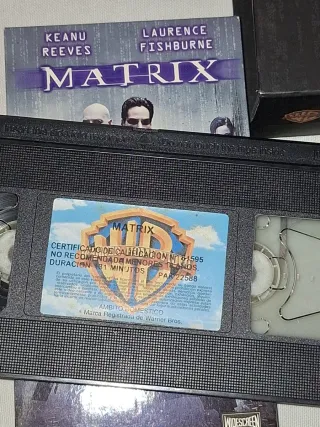 Lote 2 Películas VHS Matrix