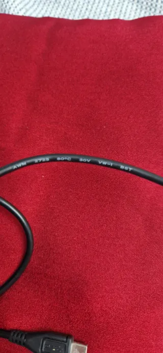 Cable USB a Micro USB Negro