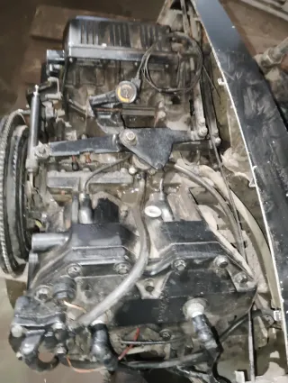 Motor fueraborda, tan como se ve