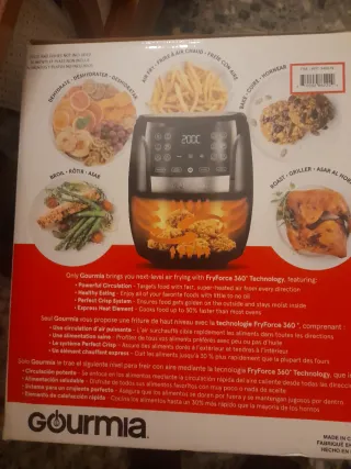 Freidora de aire Gourmet