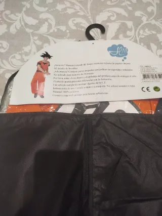 Disfraz Goku Guerrero Z Talla Única Adulto