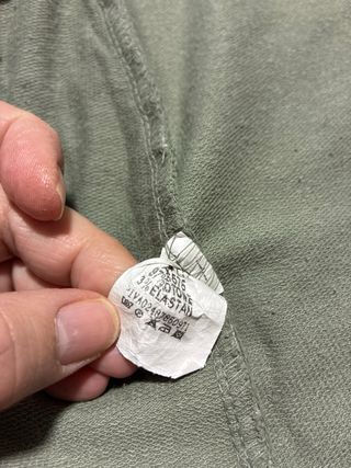 Chaqueta larga rayas estilo náutico 97%  algodón