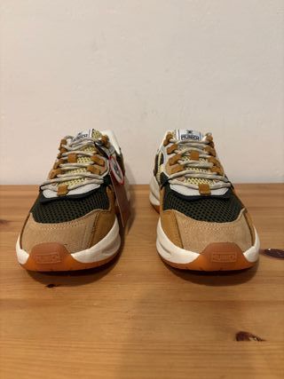 Zapatillas Munich Nexa 06 Marrones y Verdes