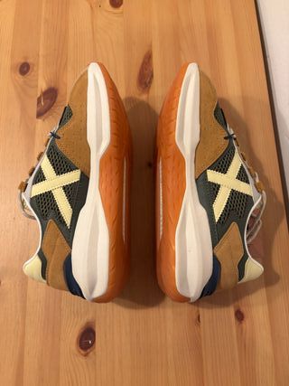 Zapatillas Munich Nexa 06 Marrones y Verdes