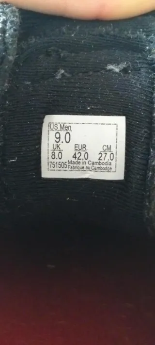 Zapatillas Vans Negras y Grises