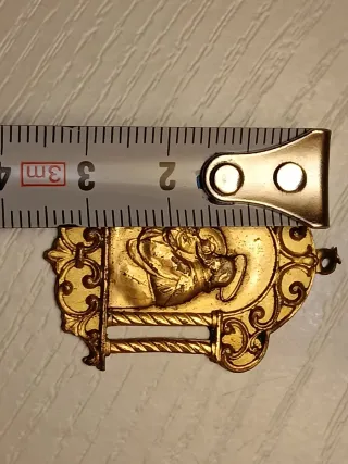 Medalla religiosa vintage