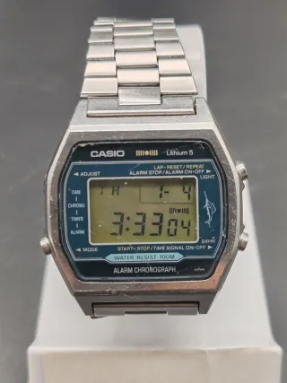 Orologio Casio Vintage Marlin Anni 80 Raro